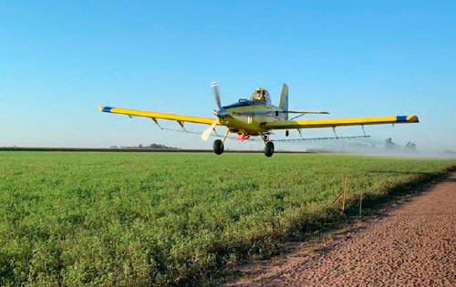 Equipamiento de última generación en aplicaciones y fumigaciones aéreas