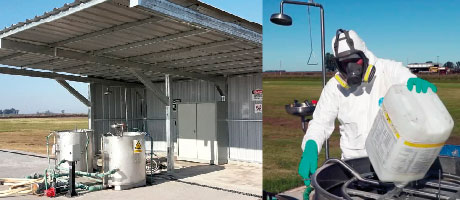 Fredy servicios agro aereo cuenta con instalaciones certificadas